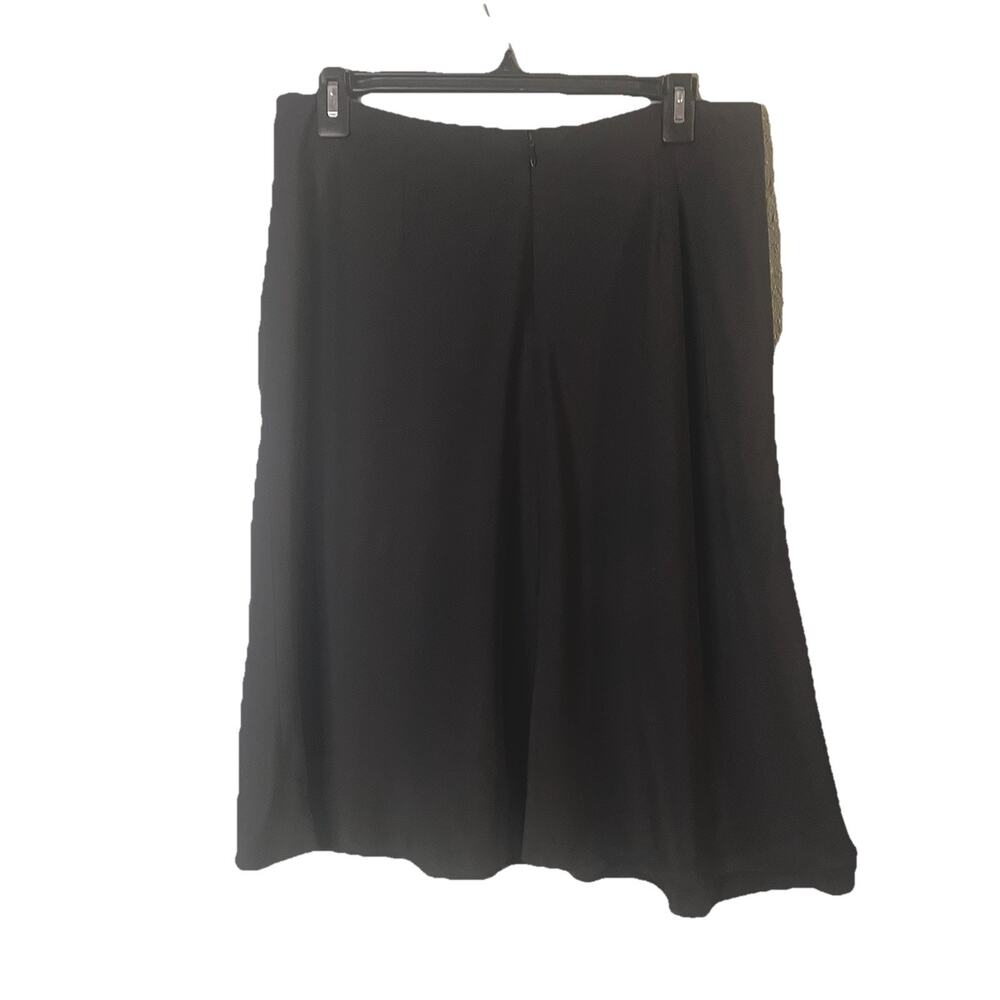 Vintage Giorgio Armani Vestmenta Spa Tulip Skirt Black Lg Women’s Classic Office